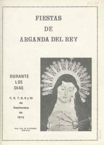 Fiestas patronales en honor a Nuestra Señora de la Soledad  